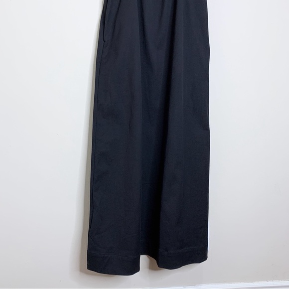 NEW Adriana Degreas Matelasse Cotton Blend Long Dress (Sz S) Cut Out Black - Picture 8 of 16